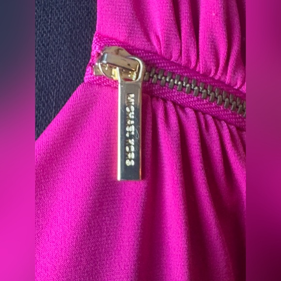 MICHAEL Michael Kors Pink Zipper Shoulder Dress size small medium - Picture 9 of 10